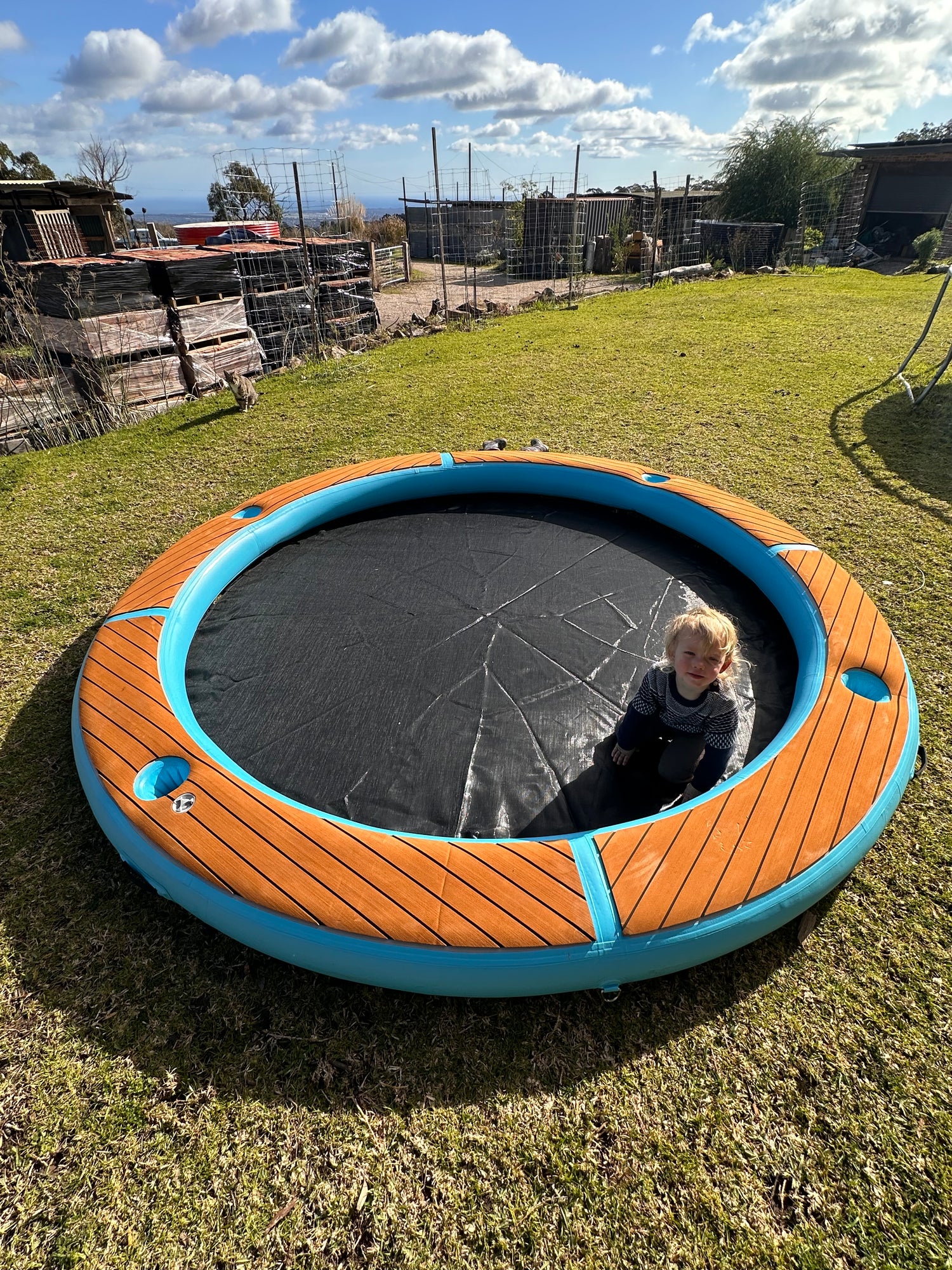 Lily Pad Water Hammock!